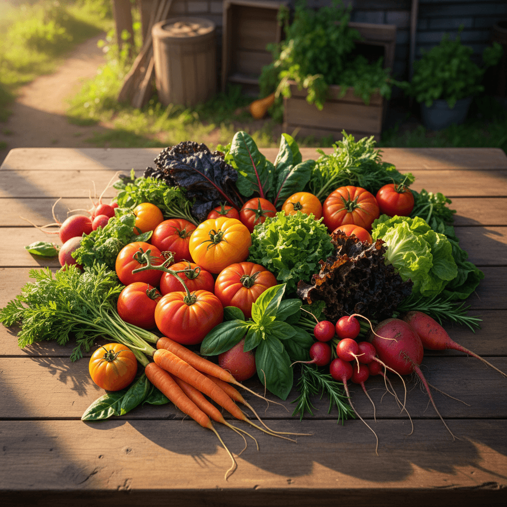 Seasonal eating and farm-to-table living